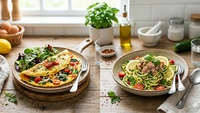 Sabor e Agilidade: Marmita Low Carb em 10 Minutos