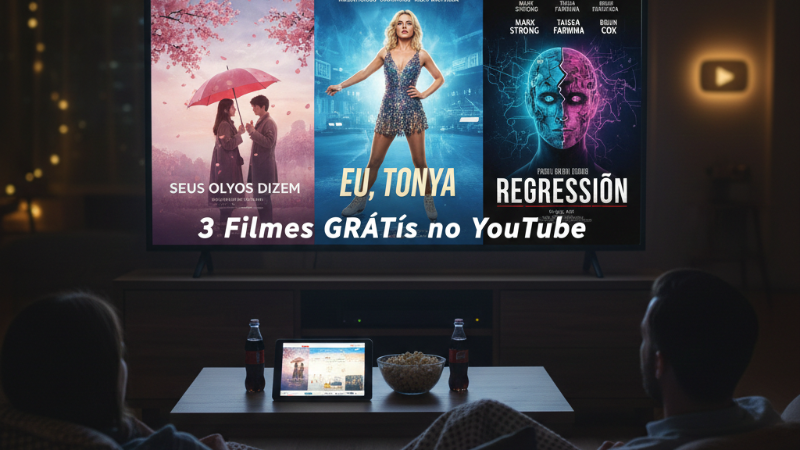 3 Filmes Imperdíveis para Ver de Graça no YouTube
