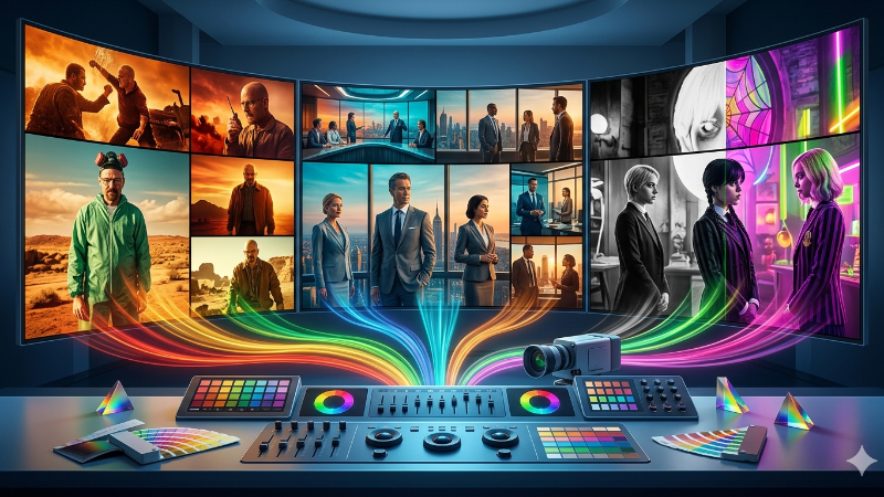 A Teoria das Cores nas Séries de Sucesso