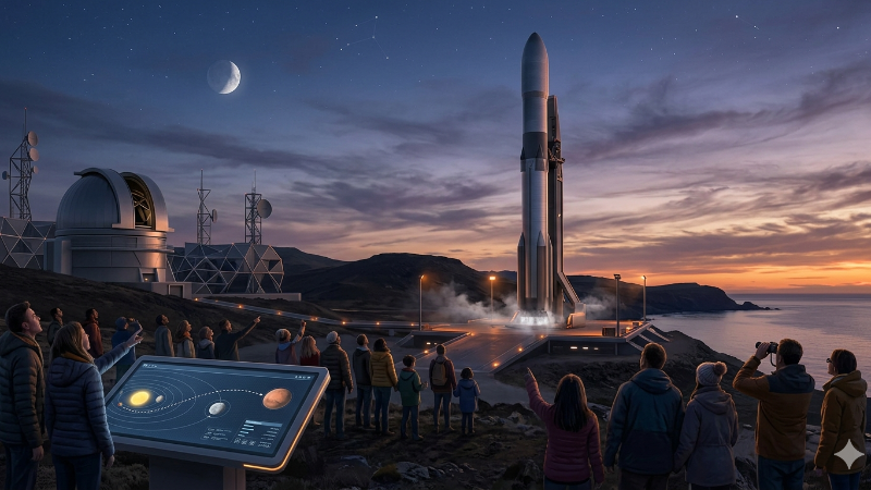 A Nova Corrida para as Estrelas: Por que o Espaço Importa Agora