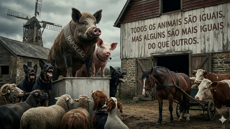 A Revolução dos Bichos:  George Orwell
